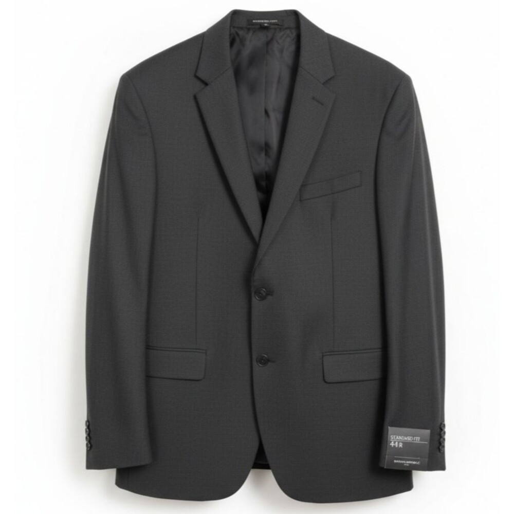 BANANA REPUBLIC Standard fit Mens Blazer Sport Coat Jacket 1-Vent 44R Gray